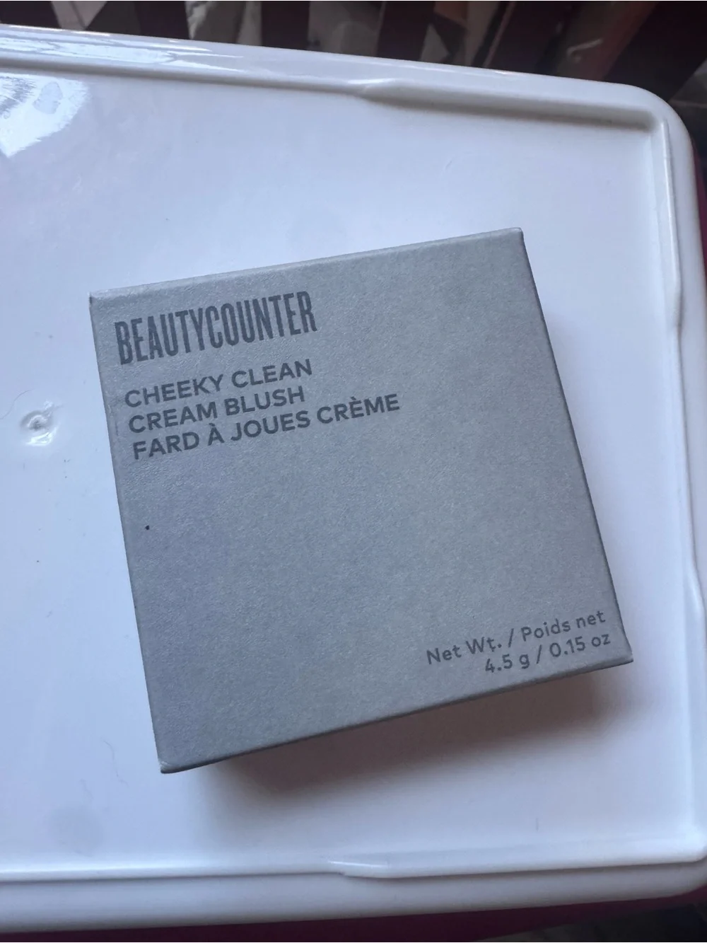 Must Have! Chai Blush Beautycounter Cheeky Clean Cream Blush in Silver Box
